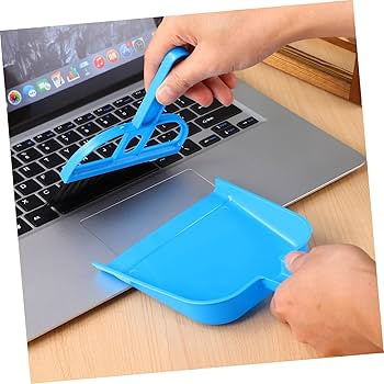 Mini Dustpan with Brush Broom Set for Multi-Purpose Cleaning Brush Keyboards, Dining Table, Car Cleaning, Refrigerator Cleaning kit, Carpets