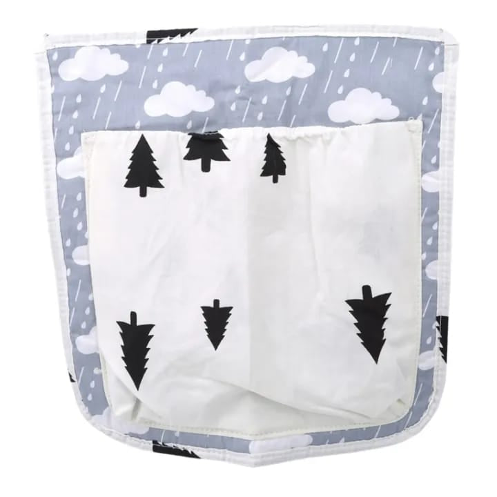 Baby Storage Organizer Crib Hanging Storage Bag Caddy Organizer For Baby Essentials Bedding Set Diaper Storage