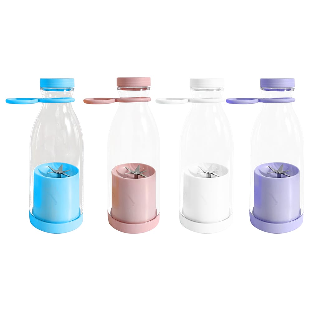 420ml USB Rechargeable Juicer Blender: Portable Mini Blender with 6 Blades