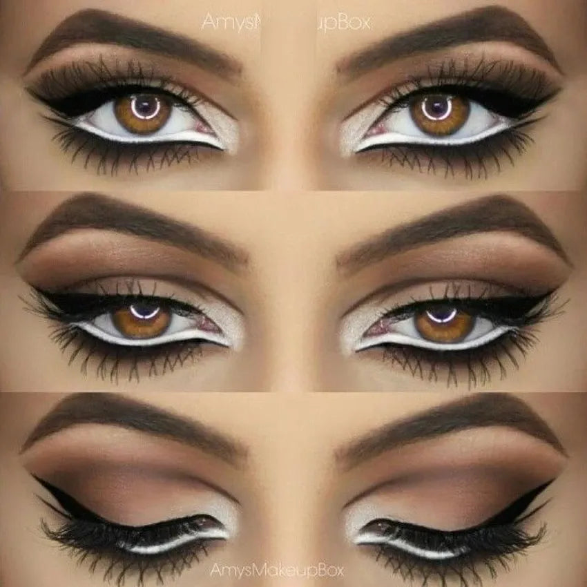 Kajal Pencil Waterproof eyeliner 12 hours Long lasting Kajal Black and White Pencil