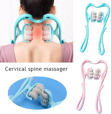 6 Rollers Manual Massager – Full Body Relaxation Tool