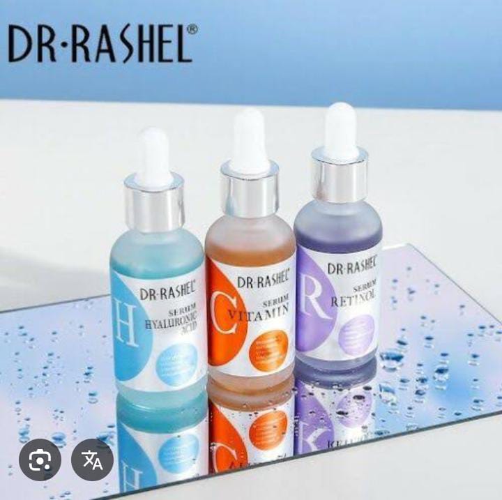 Dr. Rashel Complete Facial Serum Set – 3-in-1 Skincare Power