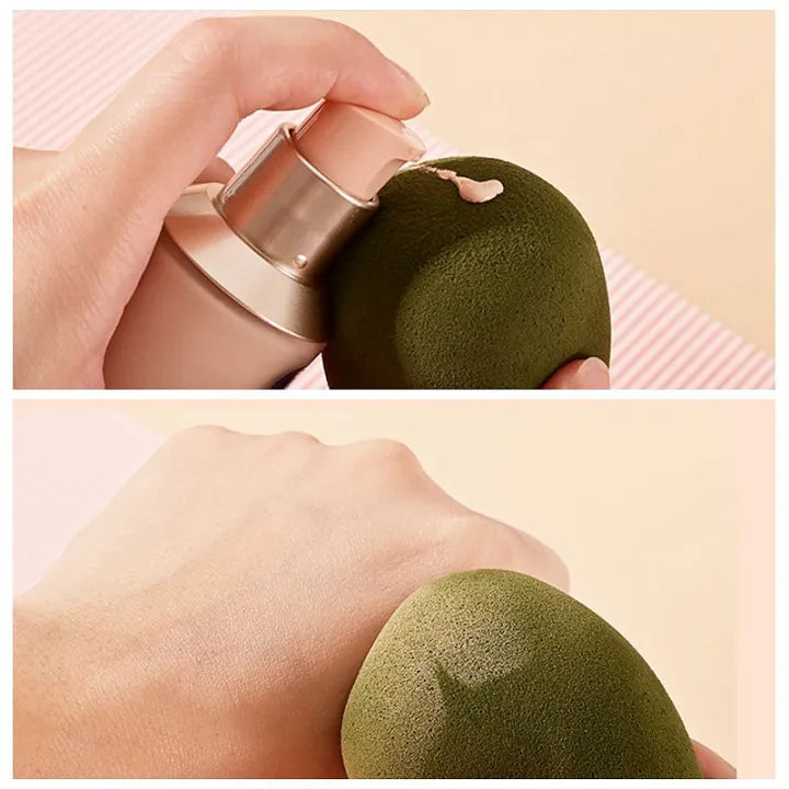 4Pcs Makeup Blender Sponge Cosmetic With box