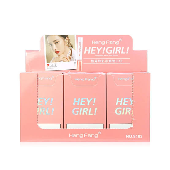 Hey! Girl! Lipstick Pack of 4 Lipsticks Matte Long Lasting touchcolours Hey Girl Velvet Matte Lipsticks