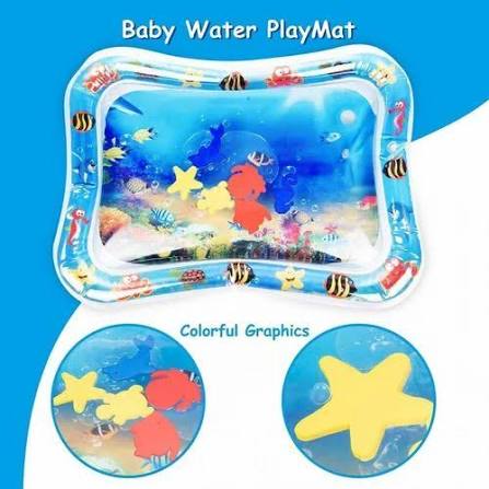Inflatable Baby Water Play Mat – Fun & Developmental Tummy Time Toy