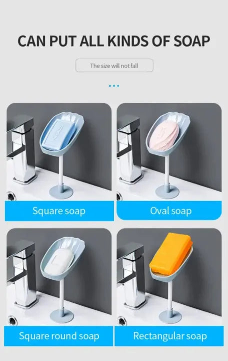 Soap Holder Premium Quality - Soap Dish - Soap Box - Bathroom Accessories Sets Washroom Friendly Products Bathroom Products