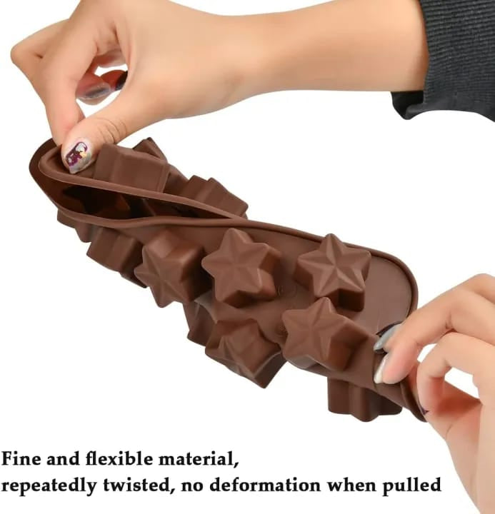 Silicone Chocolate 🍫 Moulds 15in1 Multi Shapes