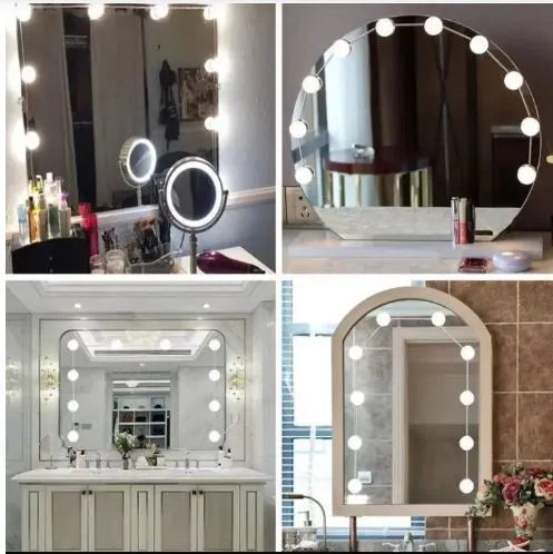LED Mirror Lights Make Up Vanity Mirror Light with 10 Light for Makeup Dressing Table
