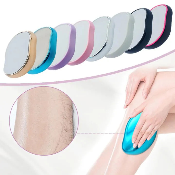 Physical Hair Remover Stone Painless Epilator Reusable Depilation Tool for Leg Hand Crystal Hair Eraser Nano glass Hair Remover Stone