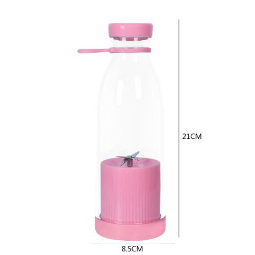 420ml USB Rechargeable Juicer Blender: Portable Mini Blender with 6 Blades