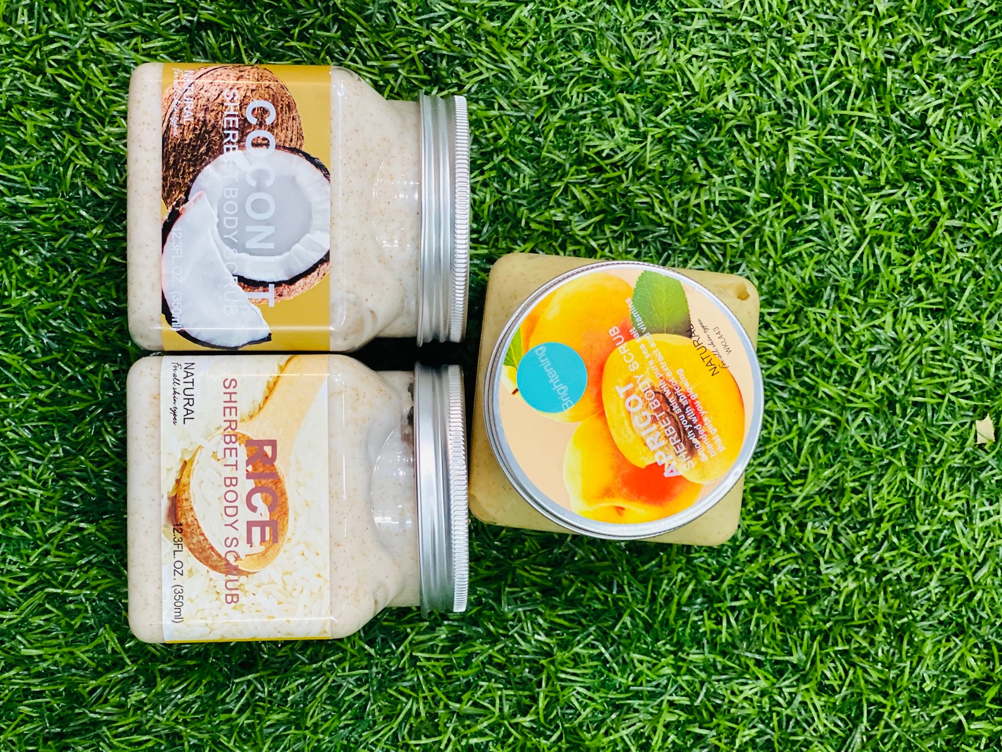 Wokali Sherbet Body Cleansing Scrubs - Flavors 350ml