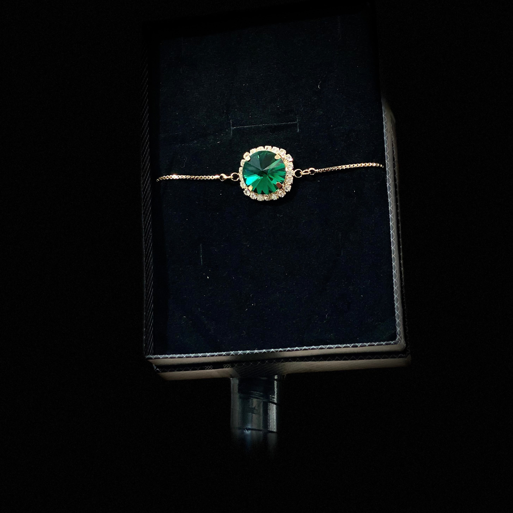 Celeste Spark Bracelet (for a crystal or gemstone pendant)