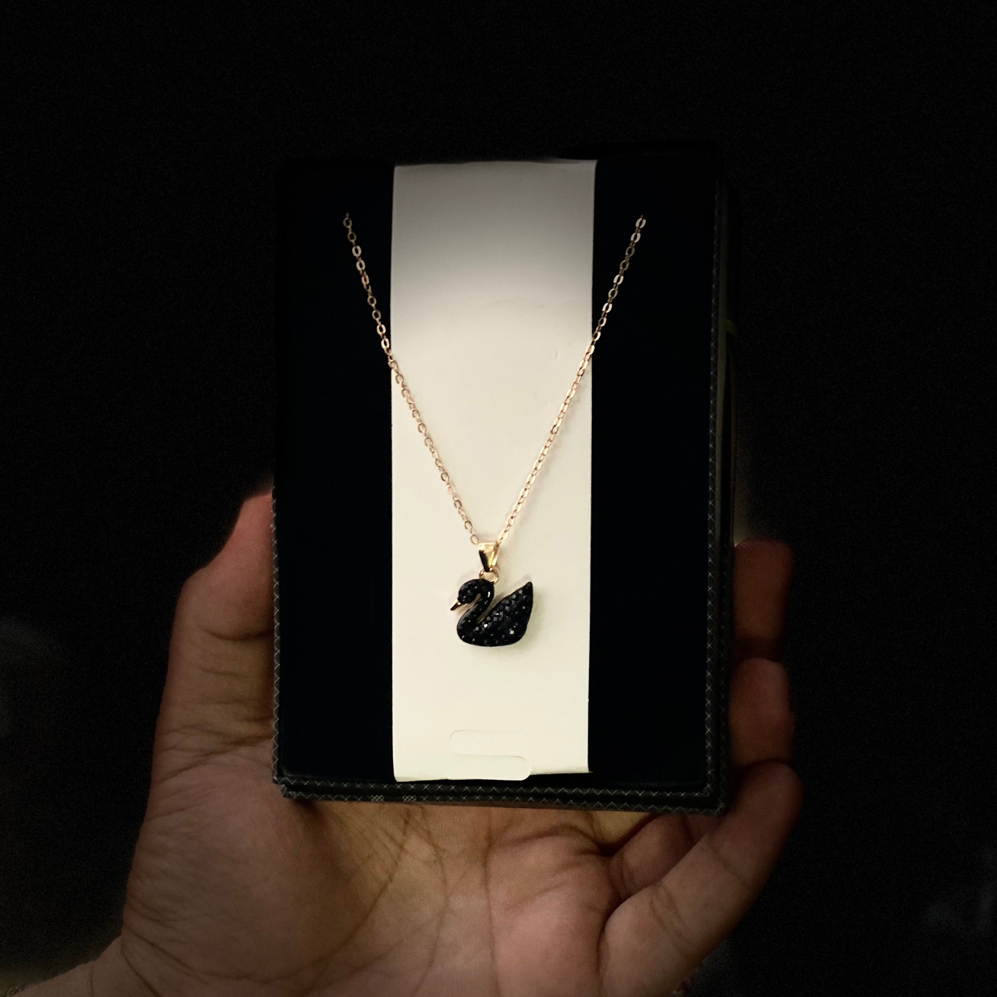 Elegant Necklace – Oval Pendant