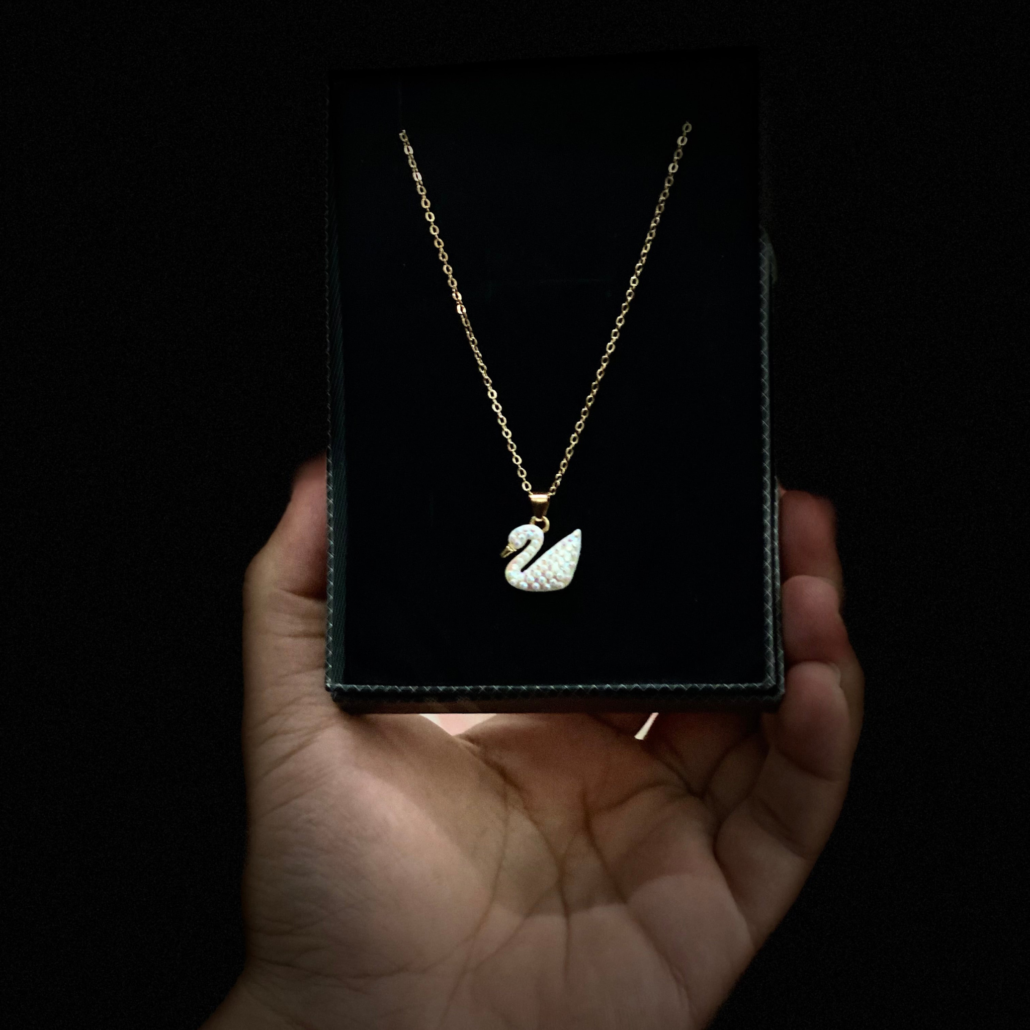 Elegant Necklace – Oval Pendant
