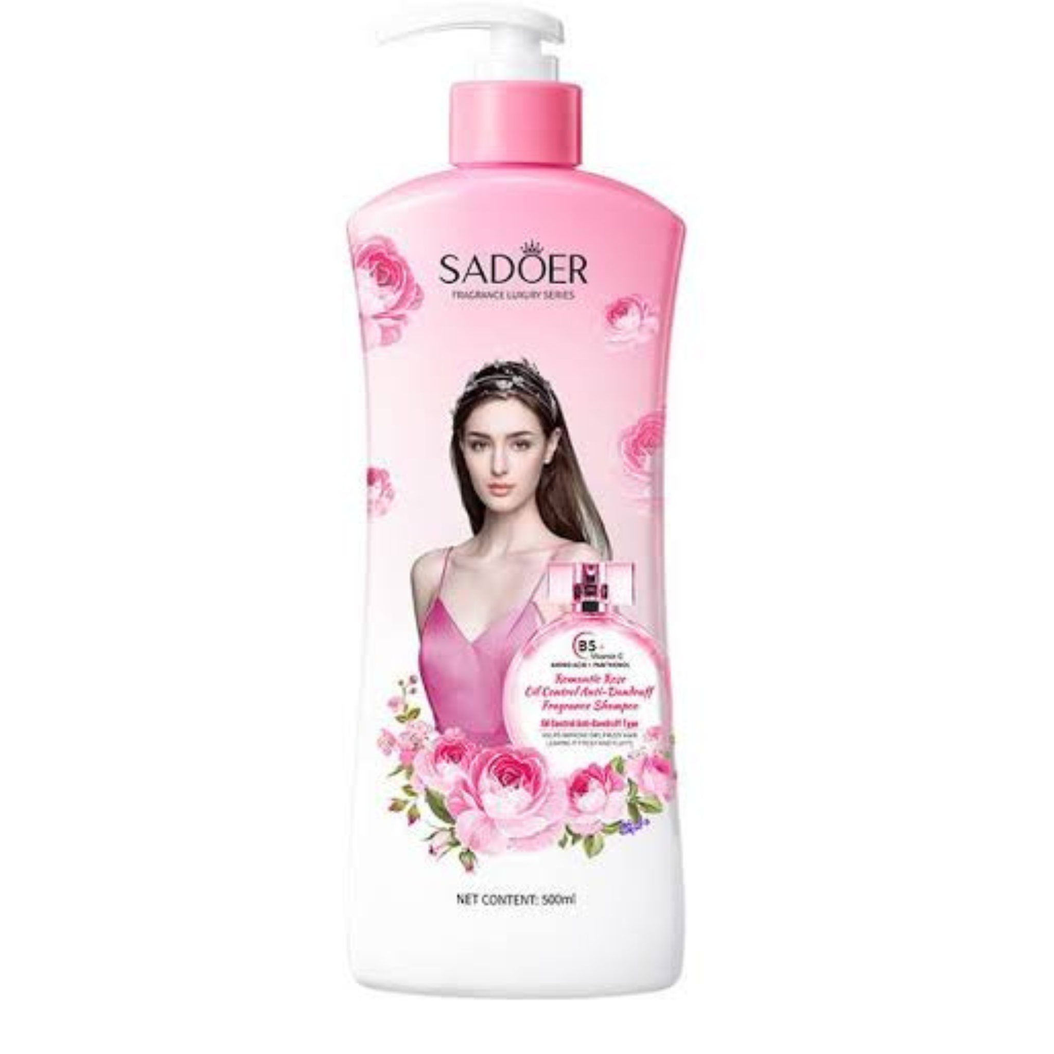 Sadoer Fragrance Luxury Series Lavender Silky Fresh Body Wash 500ml