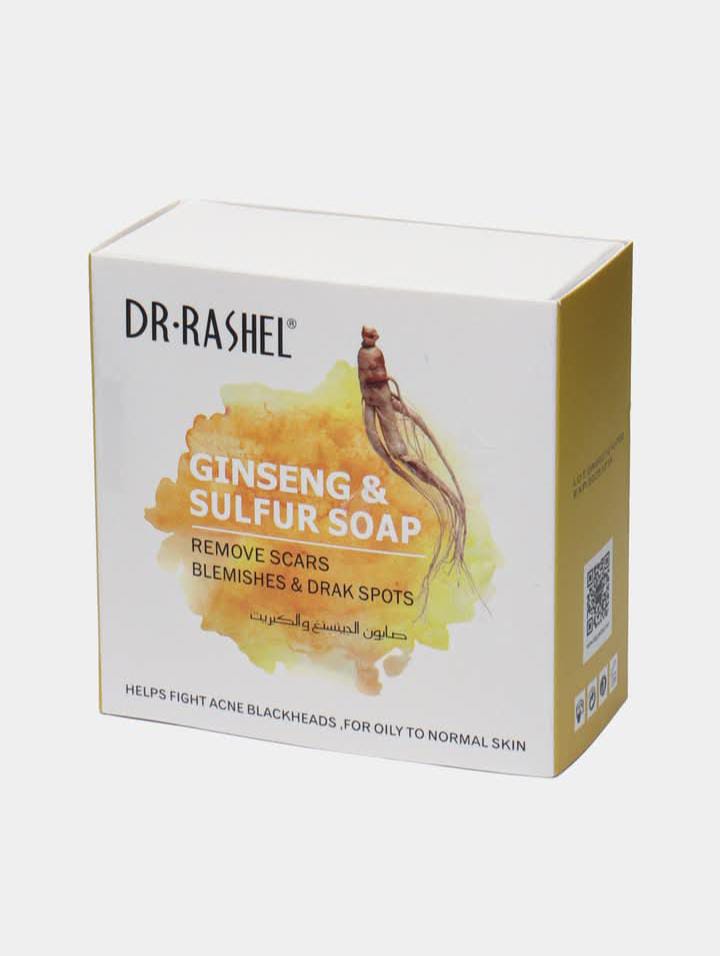 Dr. Rashel Ginseng & Sulfur Soap – Clear Skin, Naturally