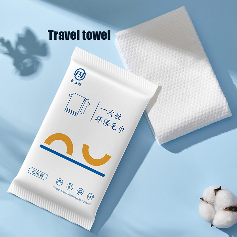 Disposable travel paper towels.