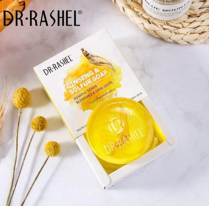 Dr. Rashel Ginseng & Sulfur Soap – Clear Skin, Naturally