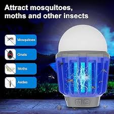 Electric Mosquito Killer Insect Zapper LED Light Lamp Bulb For Bug Fly