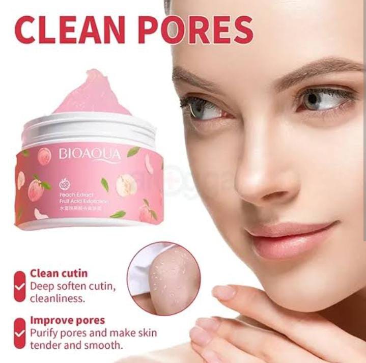 BIOAQUA Peach Extract Fruit Acid Exfoliation