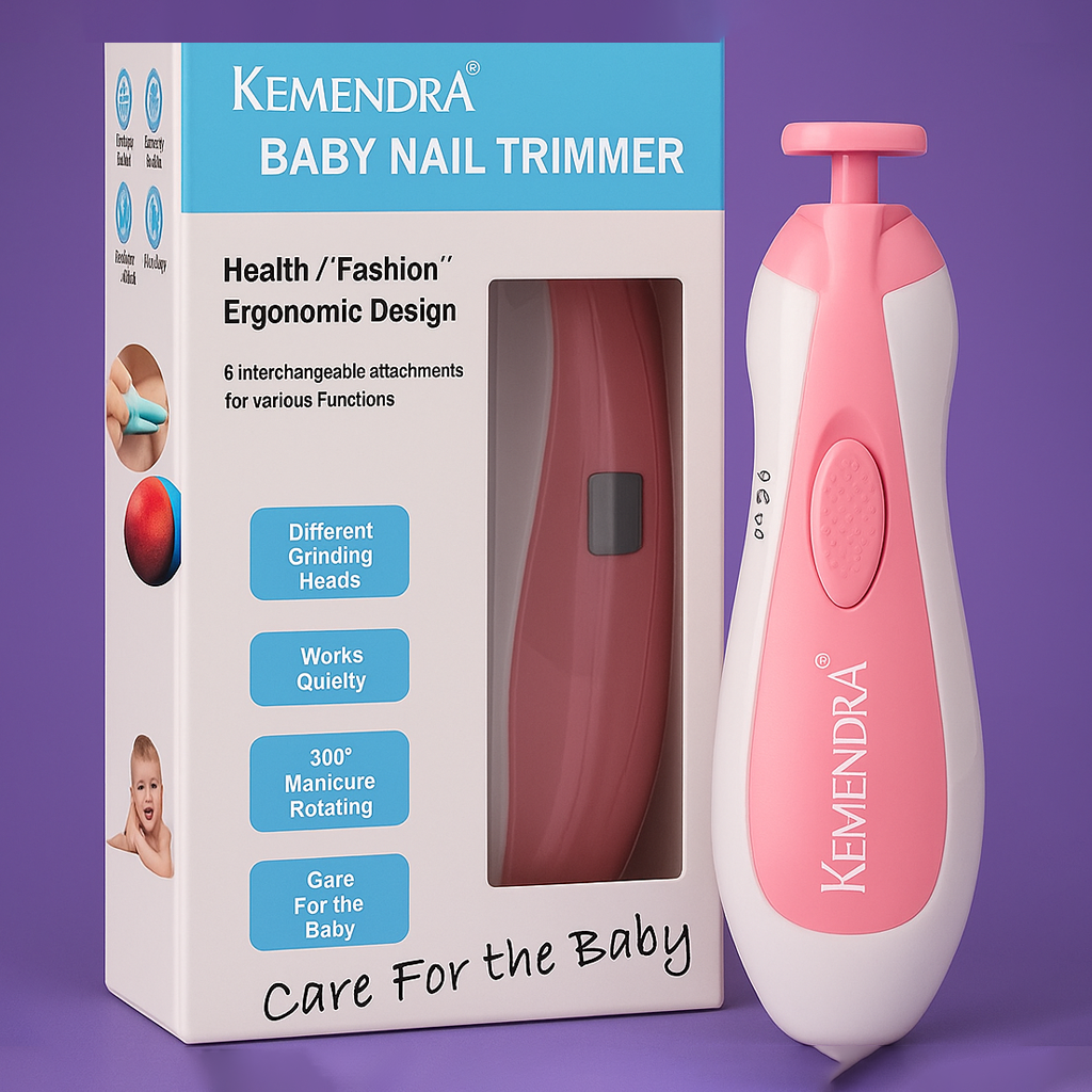 Electric Baby Nail Trimmer – Safe & Gentle Grooming for Newborns